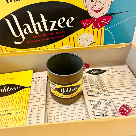 Vintage 1956 Yahtzee game - Picture 4 of 5